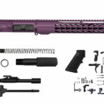 Shop 10.5″ AR-15 Pistol Kit with 10″ House Keymod in Purple, USA