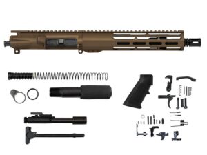 Buy 10.5″ Burnt Bronze AR-15 Pistol Kit 10″ Window M-lok, USA