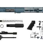 Ar15 Pistol Kit with 10″ Window Vut M-lok in Blue Titanium