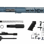 10.5″ 5.56 Titanium Blue AR-15 Pistol Kit with 10″ House M-lok, US