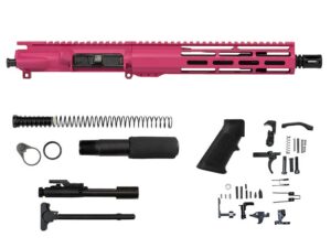 10.5″ AR-15 Pistol Kit 10″ Window M-lok in Pink - Daytona Tactical