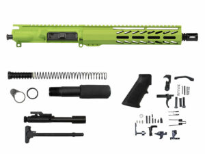 10.5″ 5.56 AR-15 Pistol Kit 10″ House M-lok in Zombie Green, USA