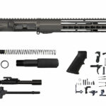 10.5″ AR-15 Tungsten Grey Pistol Kit 10″ Riveted Keymod, USA