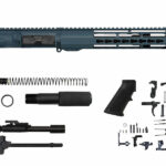 10-inch-blue-titanium-pistol-kit-riveted-keymod-rail
