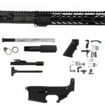 Anodized AR15 Pistol Kit with 80 lower