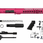 10.5″ Pink AR-15 Pistol Kit 10″ House Keymod - Daytona Tactical