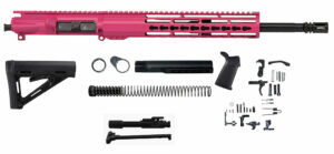 Shop Pink 16″ Rifle Kit 5.56 with 12″ Riveted Keymod Online, USA