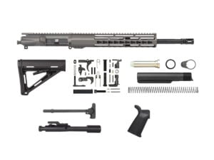 Tungsten Grey 16″ AR 15 Kit with 12″ Slim Riveted Keymod, USA