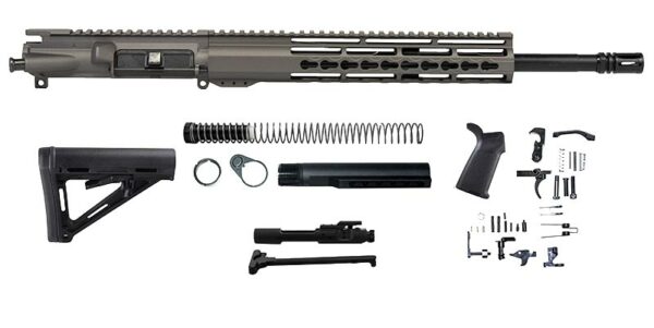 AR15 Tungsten Riveted 12″ Keymod Rifle Kit