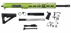 Buy Zombie Green 16″ Rifle Kit AR15 with 15″ House M-lok, USA