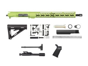 Buy Zombie Green 16″ Rifle Kit AR15 with 15″ House M-lok, USA