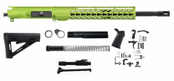 Shop Zombie Green 16″ Rifle Kit 12″ House Keymod AR-15, USA