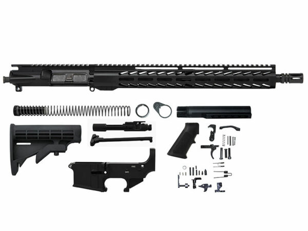 AR-15 Rifle Kit 15″ M-lok with Upper Assembled WITH 80% Lower