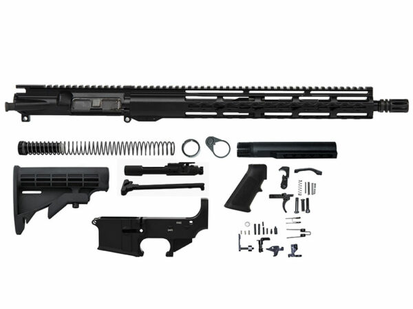 AR-15 Rifle Kit 15″ Riveted Keymod Upper Assembled with Lower