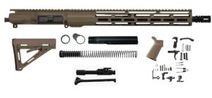 Flat Dark Earth 16″ Rifle Kit 5.56 15″ M-LOK with Windows, USA