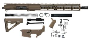 FDE rifle upper kit with lower