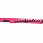 Unleash Power in Pink: 16-inch AR-15 5.56 Rifle Kit with Daytona’s Signature Keymod.