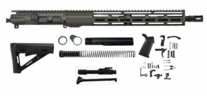 Buy Tungsten Grey 16″ Rifle Kit AR-15 15″ Window M-lok, USA