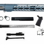 5.56/.223 16" AR in Rich Purple Shade equipped with 12" Keymod Handguard.