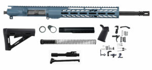Shop 16″ Blue Titanium Rifle Kit 5.56 with 12″ House M-lok, USA