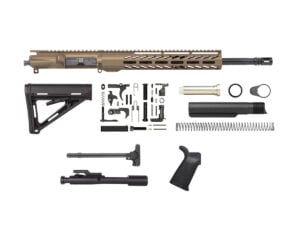 Buy Burnt Bronze 16″ Rifle Kit 5.56 with 12″ House M-lok Online