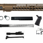 Buy 16″ Burnt Bronze Rifle Kit 5.56 with 12″ House Keymod, USA