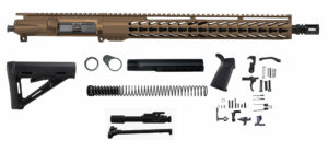 Buy 16″ Burnt Bronze Rifle Kit 5.56 with 15″ House Keymod, USA