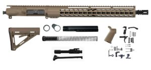 Buy Flat Dark Earth 16″ Rifle Kit 5.56 15″ House Keymod in USA