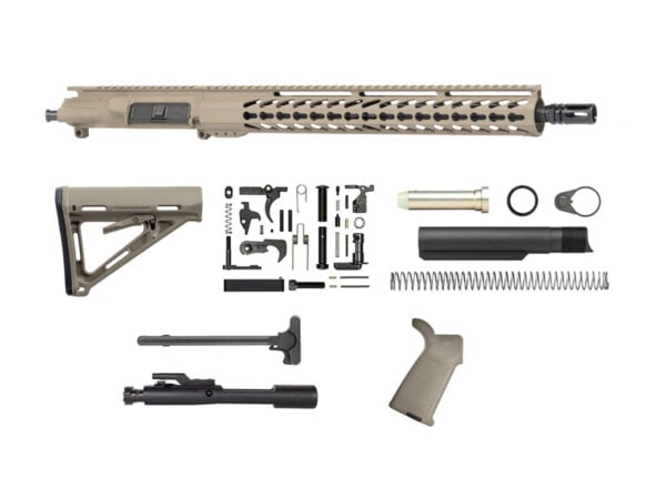Buy Flat Dark Earth 16″ Rifle Kit 5.56 15″ House Keymod in USA