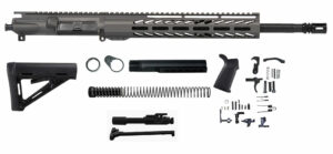 Buy Tungsten Grey 16″ Rifle Kit 5.56 with 12″ House M-lok, USA
