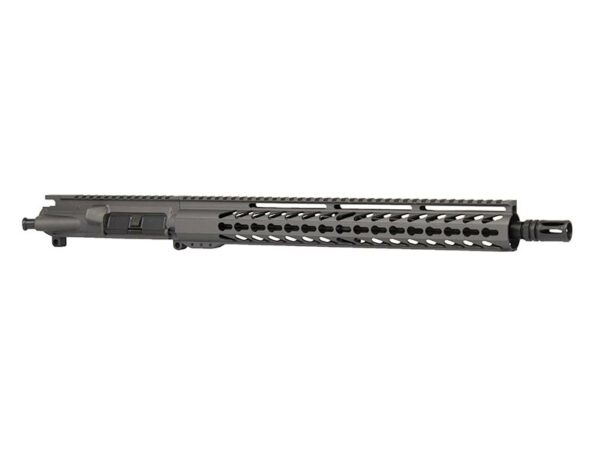Sleek Tungsten 16-inch AR-15 Rifle with a robust 15-inch House Keymod Rail by Daytona.