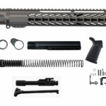 Tactical brilliance in Tungsten: 16-inch AR-15 Rifle paired with Daytona’s 15" House Keymod Rail.