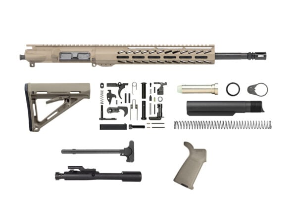 Shop 16″ Flat Dark Earth Rifle Kit 5.56 12″ House M-LOK, USA