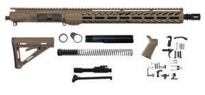 Buy 16″ Flat Dark Earth Rifle Kit 5.56 15″ House M-LOK in USA