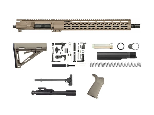 Buy 16″ Flat Dark Earth Rifle Kit 5.56 15″ House M-LOK in USA