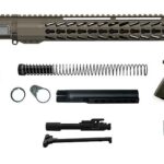 Complete AR-15 Rifle Kit in Olive Drab Green with 15" Keymod Handguard