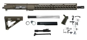 Buy OD Green 16″ AR-15 Rifle Kit 15″ House Keymod in USA