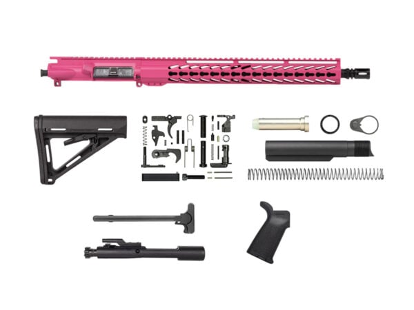 Buy 16″ Pink Rifle Kit 5.56 with 15″ House Keymod Online in USA