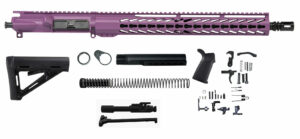 Buy Purple 16″ Rifle Kit 5.56 with 15″ House Made Keymod in USA