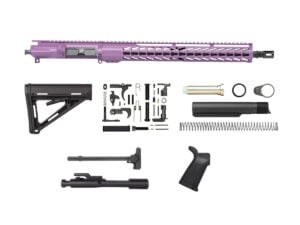 Buy Purple 16″ Rifle Kit 5.56 with 15″ House Made Keymod in USA