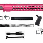 Daytona Tactical’s Pink 16″ Rifle in 5.56: A Blend of Style & Power with 12″ Keymod.