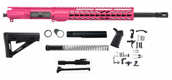 Buy 16″ Pink Rifle Kit 5.56 with 12″ House Keymod Online in USA