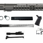 Buy Tungsten Grey 16″ Rifle AR-15 with 12″ House Keymod, USA