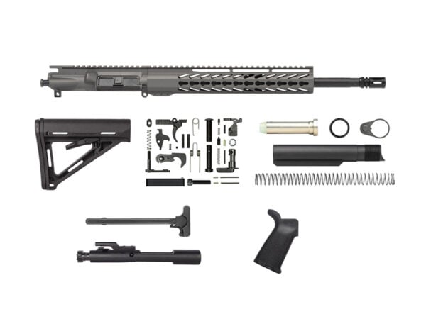 Buy Tungsten Grey 16″ Rifle AR-15 with 12″ House Keymod, USA