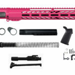 556 pink m-lok kit no 80 lower