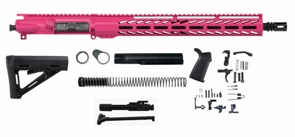 Buy Pink 16″ Rifle Kit 5.56 with 15″ House M-lok Online in USA