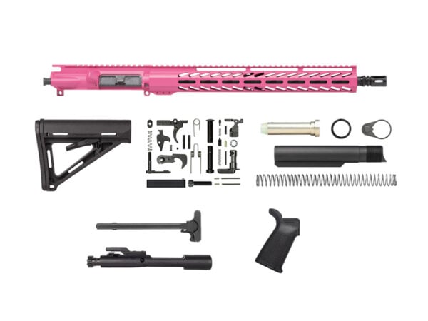 Buy Pink 16″ Rifle Kit 5.56 with 15″ House M-lok Online in USA