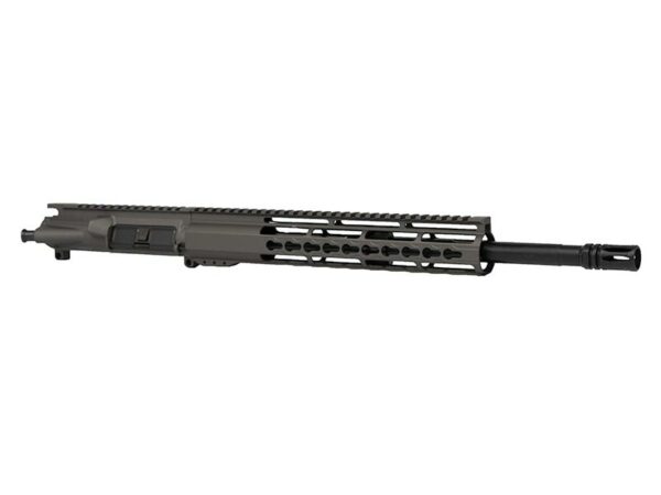 Tungsten Grey 16" AR 15 Kit with 12" Slim Riveted Keymod