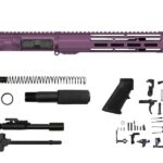 AR15 Purple Pistol 10″ Window Mlok Kit