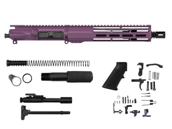 Buy 10.5″ AR-15 Pistol Kit 10″ Window M-lok in Purple Online, USA
